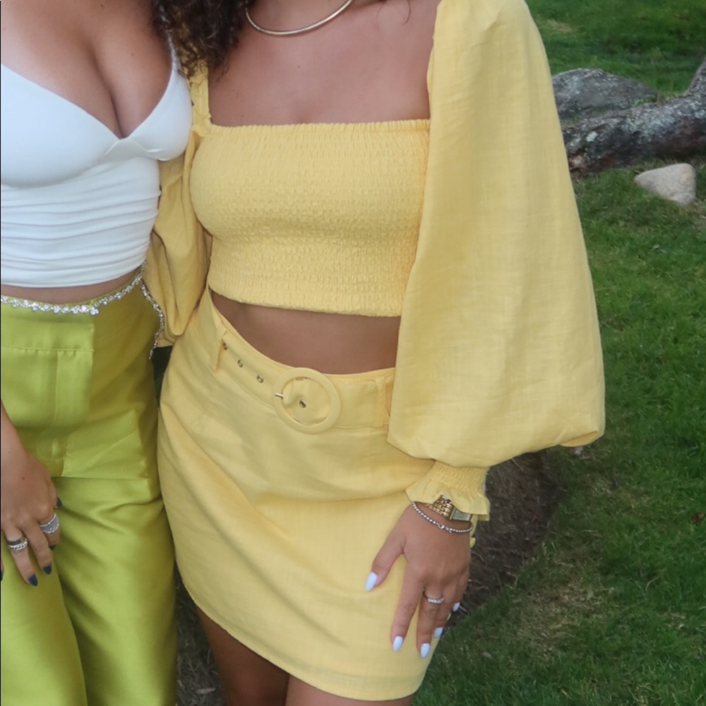 SABO skirt and top set